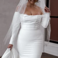 SHORT PEARL VEIL - Image 7